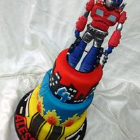 Great Transformers Cake