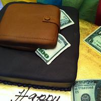 Man's Wallet with Money