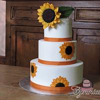 The Sun Flower Cake