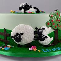 Shaun the Sheep and Friends. 