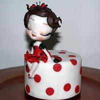 ladybug doll - Pupina Coccinella
