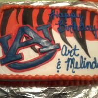 Auburn Tigers Birthday cake