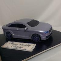 Sculpted Audi S3 2015 car cake