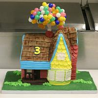 3D "Up" Cake