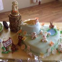 baby shower forest