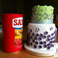 mini stacked cake