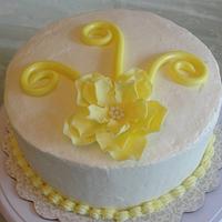 Whimsical Rose Cake
