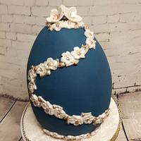 Easter egg cake