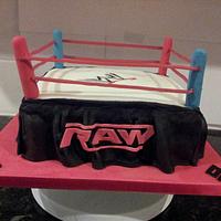 WWE cake