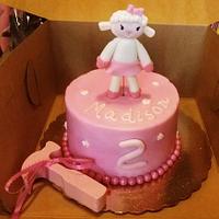 Doc McStuffins Lambie Cake and Smash Cake