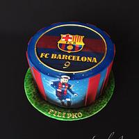 FCB birthday cake 