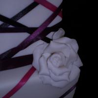 Ribbon Wedding/Grooms cake