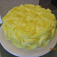 First Rose Cake