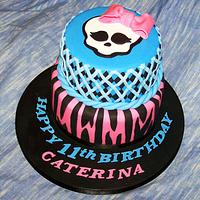 Monster High Birthday Cake