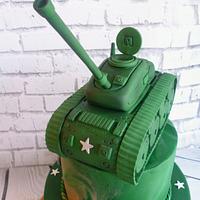 Army tank for Noah