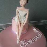 Ballerina cake