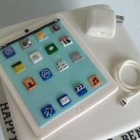 iPad cake