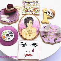 "When Doves Cry" cookie set for The Power of Music Cake Collaboration 