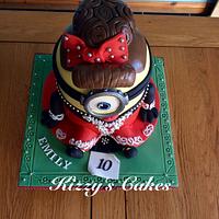 Irish Dance Minion Cake gift