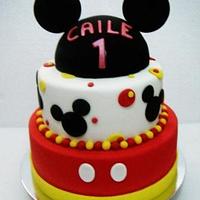 Mickey Mouse themed Cake
