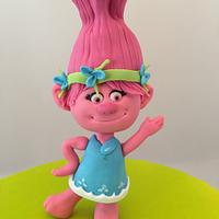 Trolls Poppy cake - Decorated Cake by The Cat's Meow - CakesDecor
