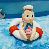 Lil Sailor with Ice-Cream 