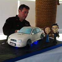 Subaru Wedding cake