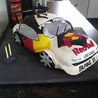 Blakes car birthday cake