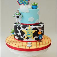 Jenson's Toy Story cake ...