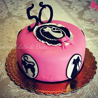 Pink Cat cake
