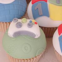 Xbox & Microsoft cupcakes