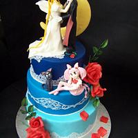 sailor moon cake! 