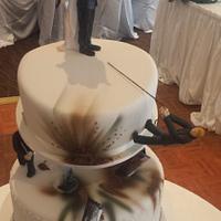 Assasin wedding cake