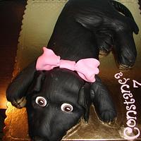 Puppy 3D Cake