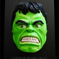 Lifesized Hulk Face