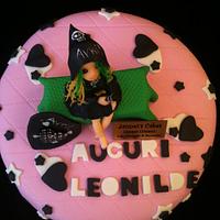 Avril Lavigne Cake Jannet Gòmez Cake Designer.