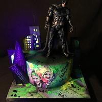 Batman Suicide Squad Cake
