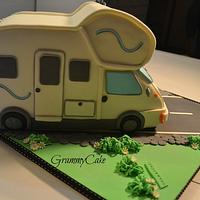 Camper cake