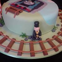 Thomas the Tank cake