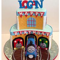 Thomas the train - Cake by Skmaestas - CakesDecor