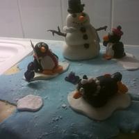 Winter wonderland cake 