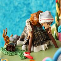 Hansel & Gretel - featured in Cake Central Magazine vol 4 issue 10