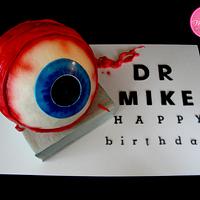 Ophthamlologist's Birthday...Bloody Eye of Course!