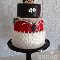 Madonna inspired cake