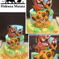 Hakuna Matata Cake 2^B-Day