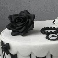 Gift box cake 