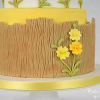 Spring Primroses Cake