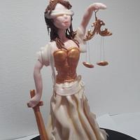  The goddess of justice