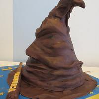 Harry Potter's Sorting Hat + cupcakes 