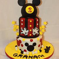 Mickey Mouse 2nd Bday cake!